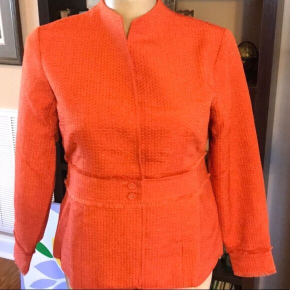 Coldwater Creek Jacket SIZE LP Burnt Orange NWT - Picture 2 of 5
